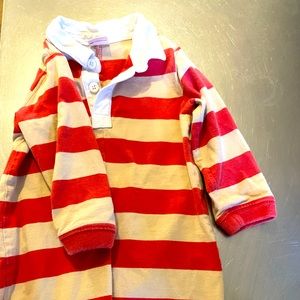 Hanna Striped Onesie